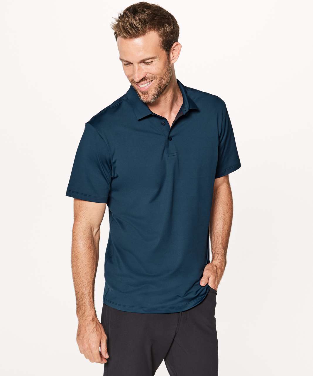 Lululemon Propel Polo - Jaded - lulu fanatics