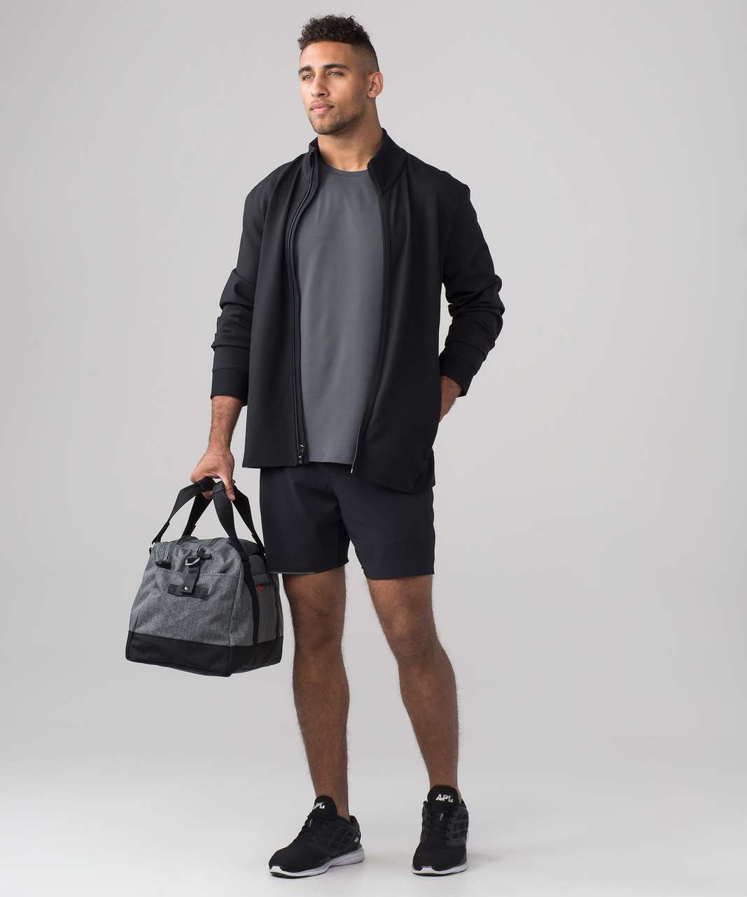 Lululemon All Terrain Short Sleeve - Dark Ash