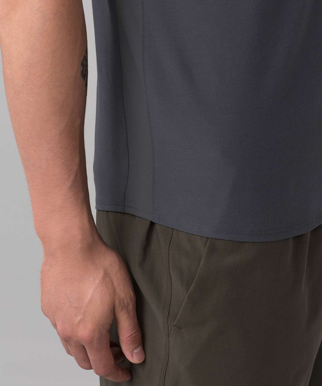 Lululemon Raised City Short Sleeve - Dark Ash