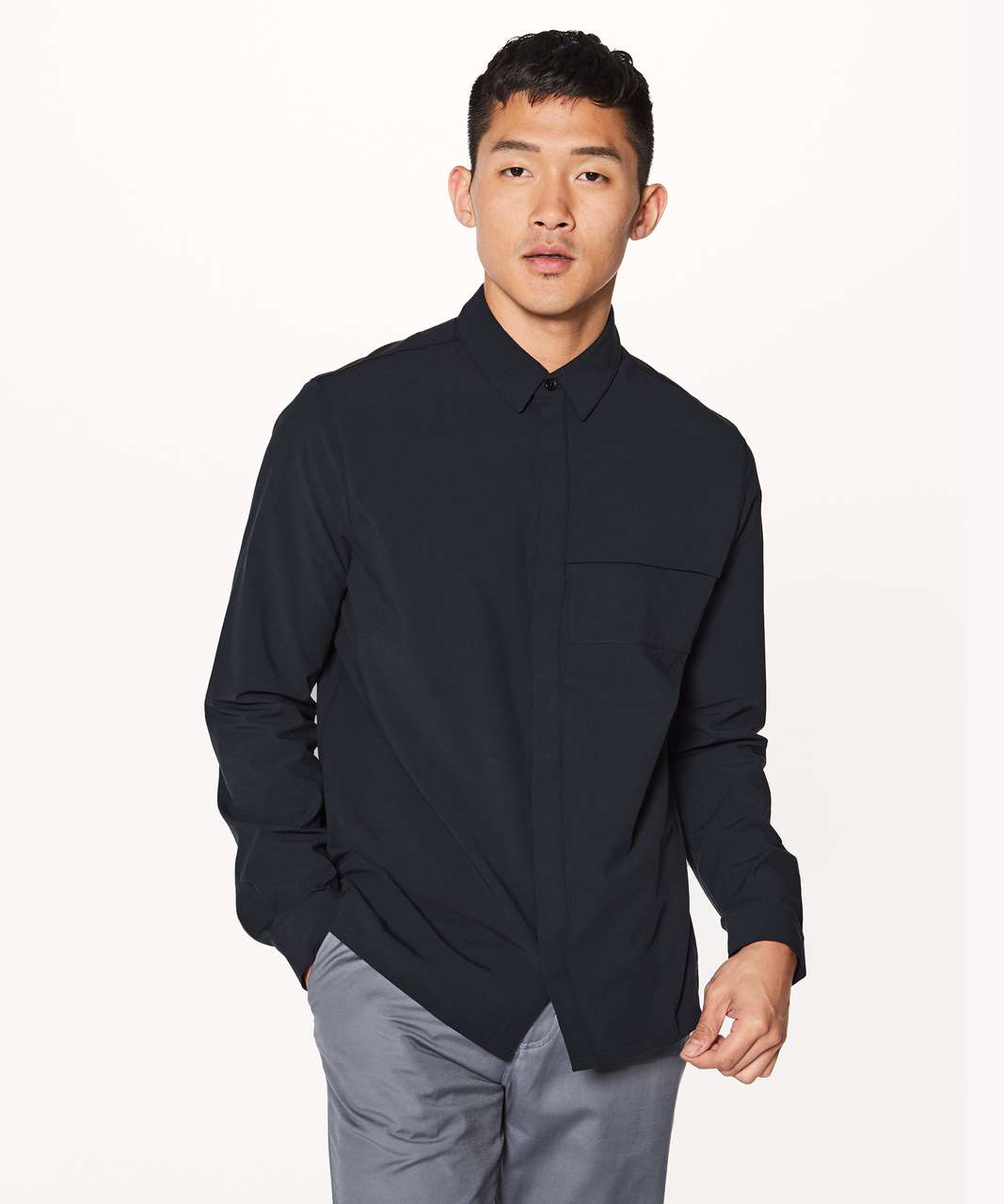 Lululemon Raised City Long Sleeve - Classic Navy