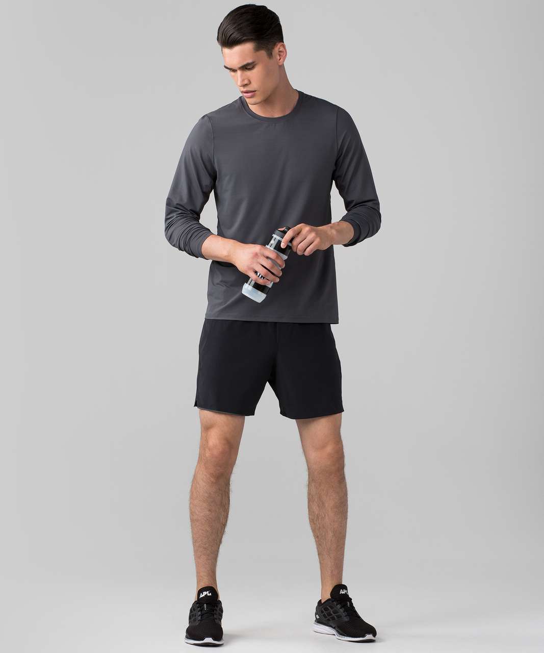 Lululemon All Terrain Long Sleeve - Dark Ash