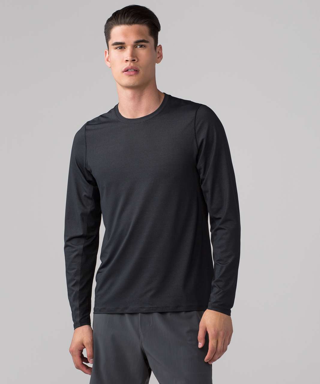 Lululemon All Terrain Long Sleeve - Black - lulu fanatics