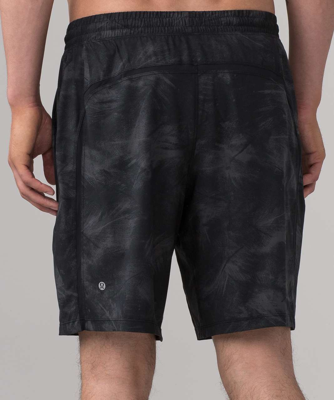 Lululemon Pace Breaker Short Linerless 9" - Off Shore Graphite Grey Black