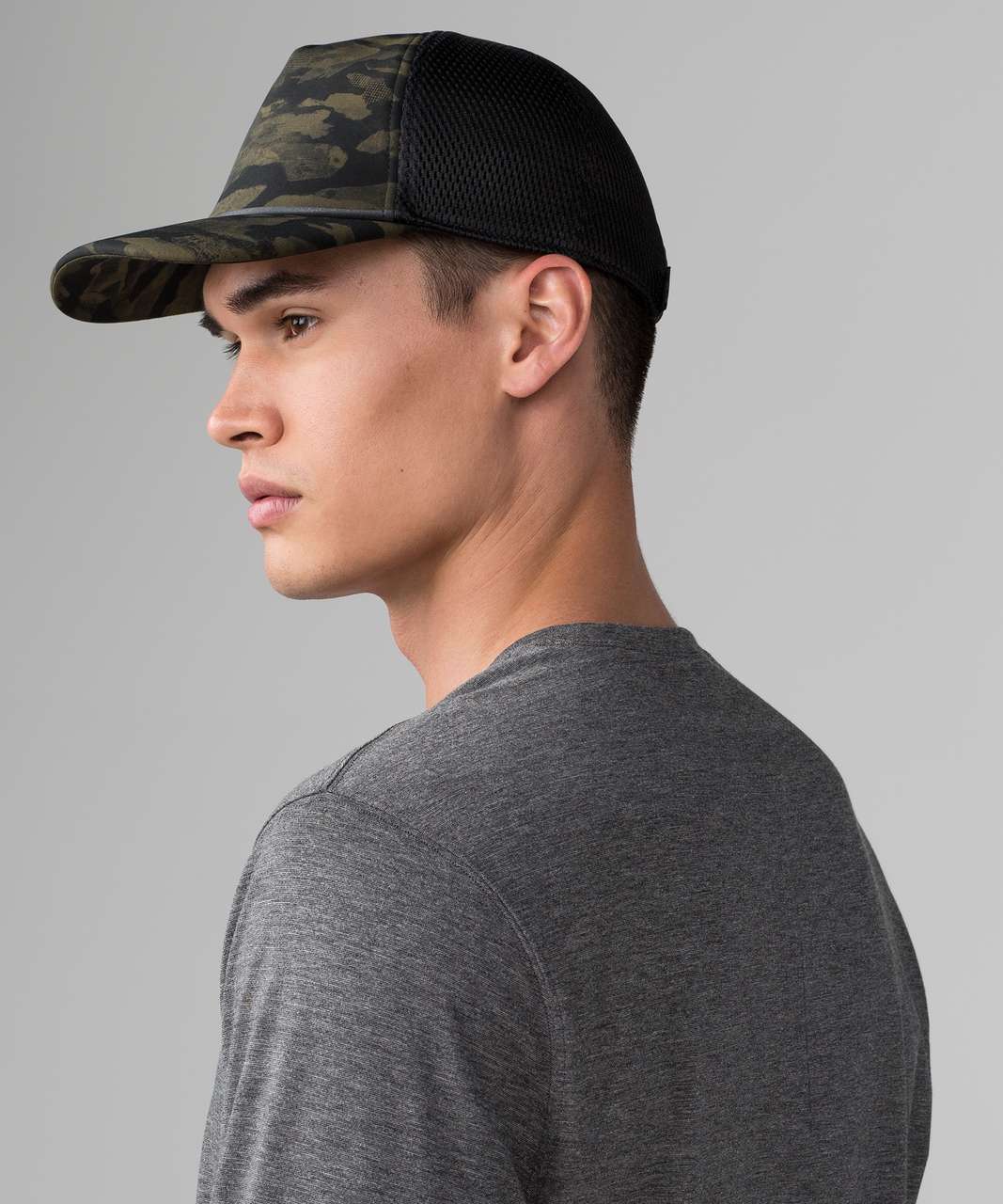 Lululemon Sweat To Street Hat - Bricollage Military Green Black / Black