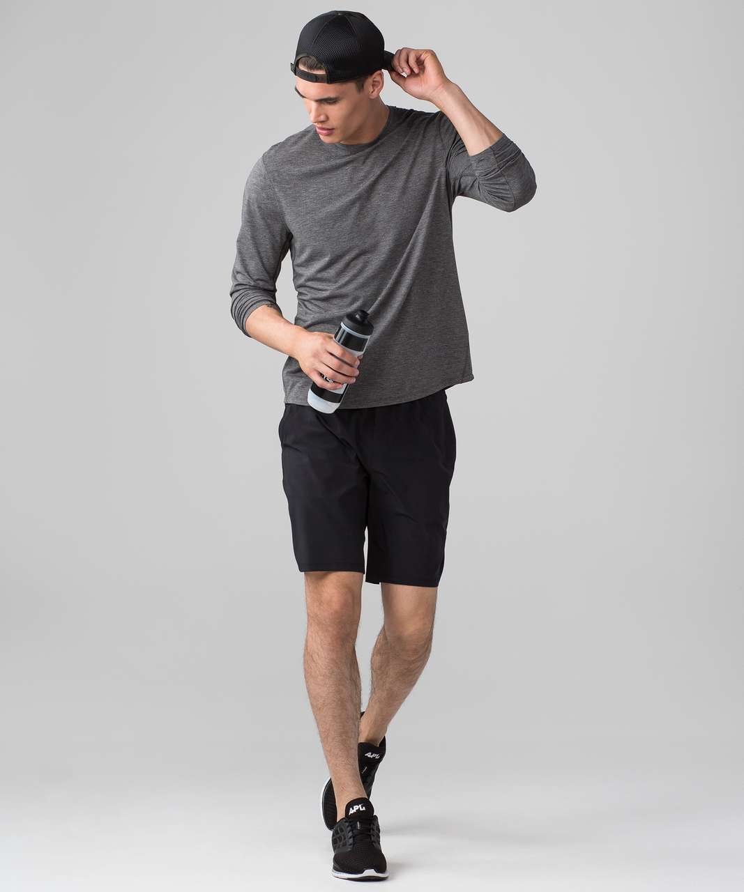 Lululemon Sweat To Street Hat - Bricollage Military Green Black / Black