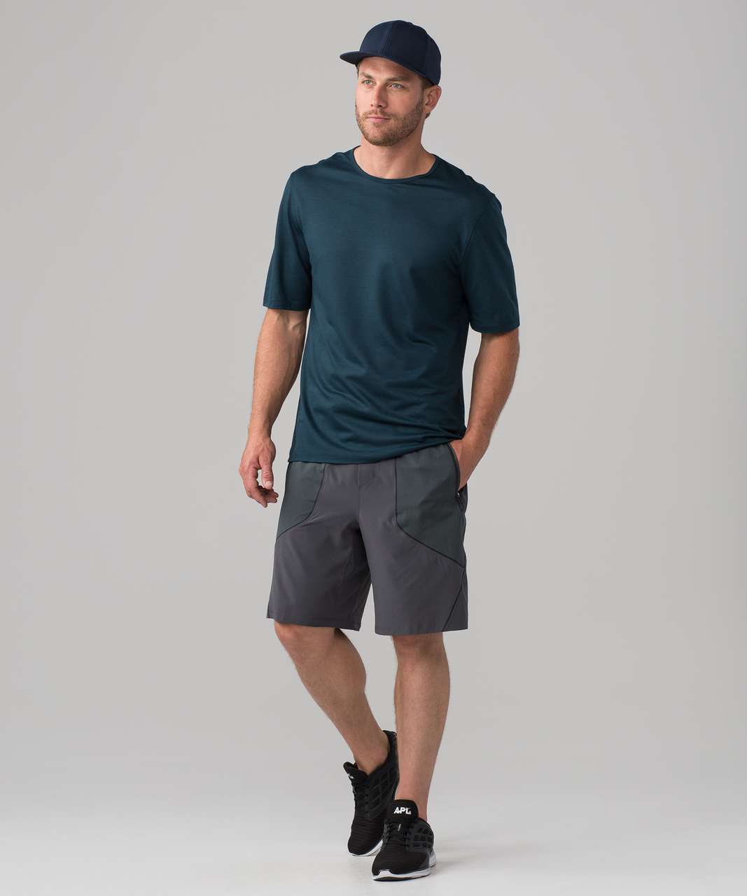 Lululemon Schema Short 10" - Dark Ash