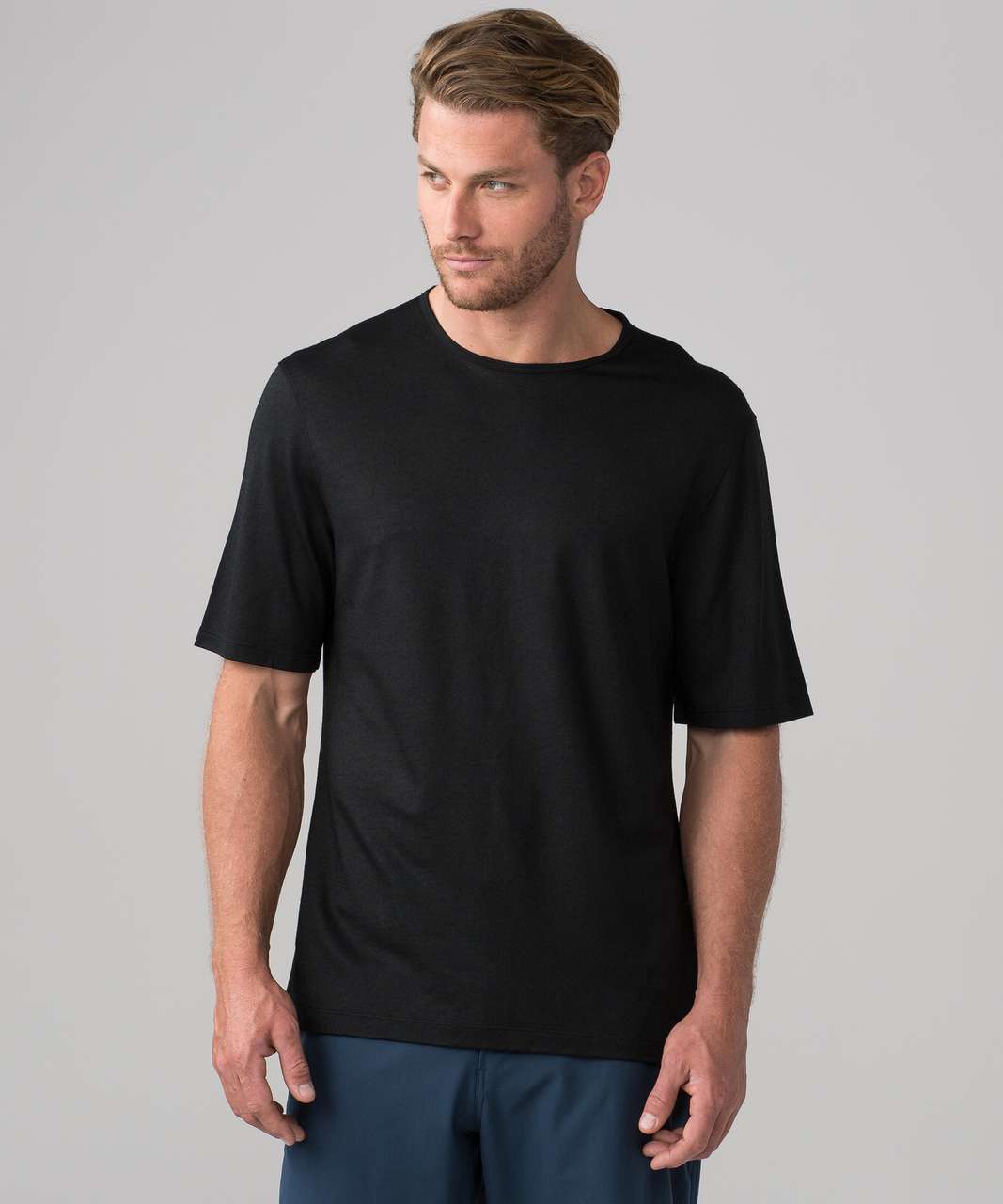 Lululemon Carry On Short Sleeve Crew - Black