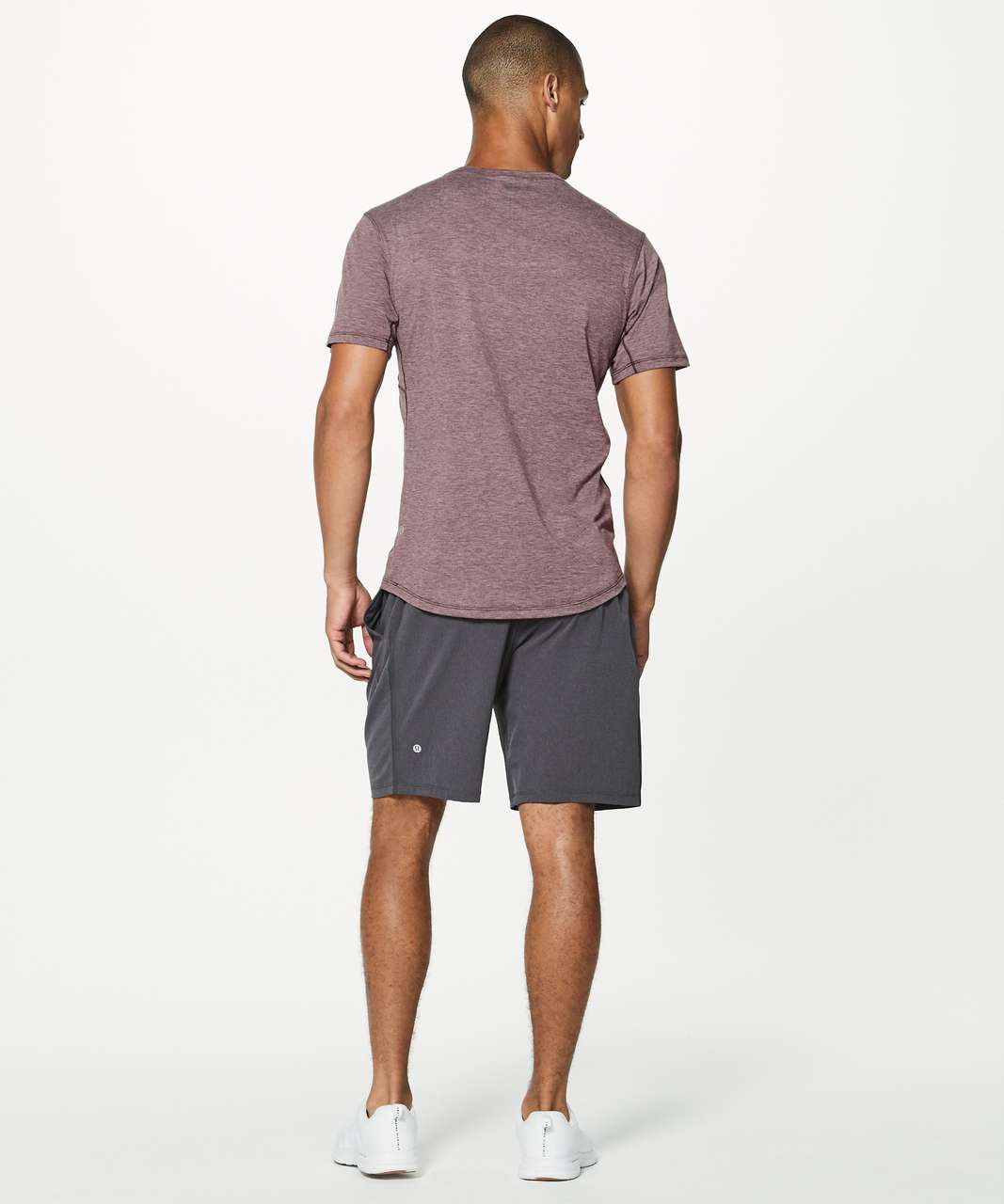 Lululemon Somatic Aero Short Sleeve - Heathered Dark Adobe