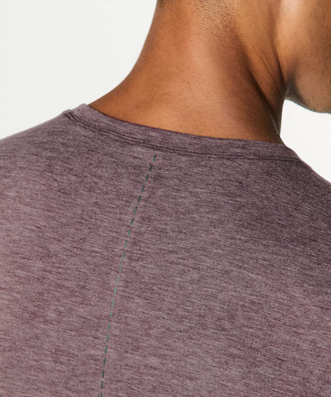 Lululemon Somatic Aero Short Sleeve - Heathered Dark Adobe