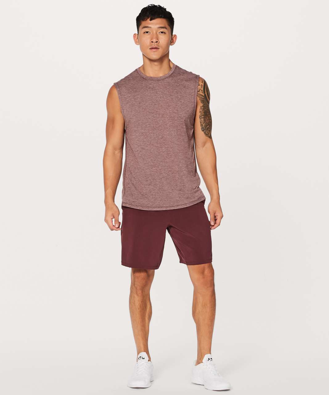 Lululemon Somatic Aero Sleeveless - Heathered Dark Adobe