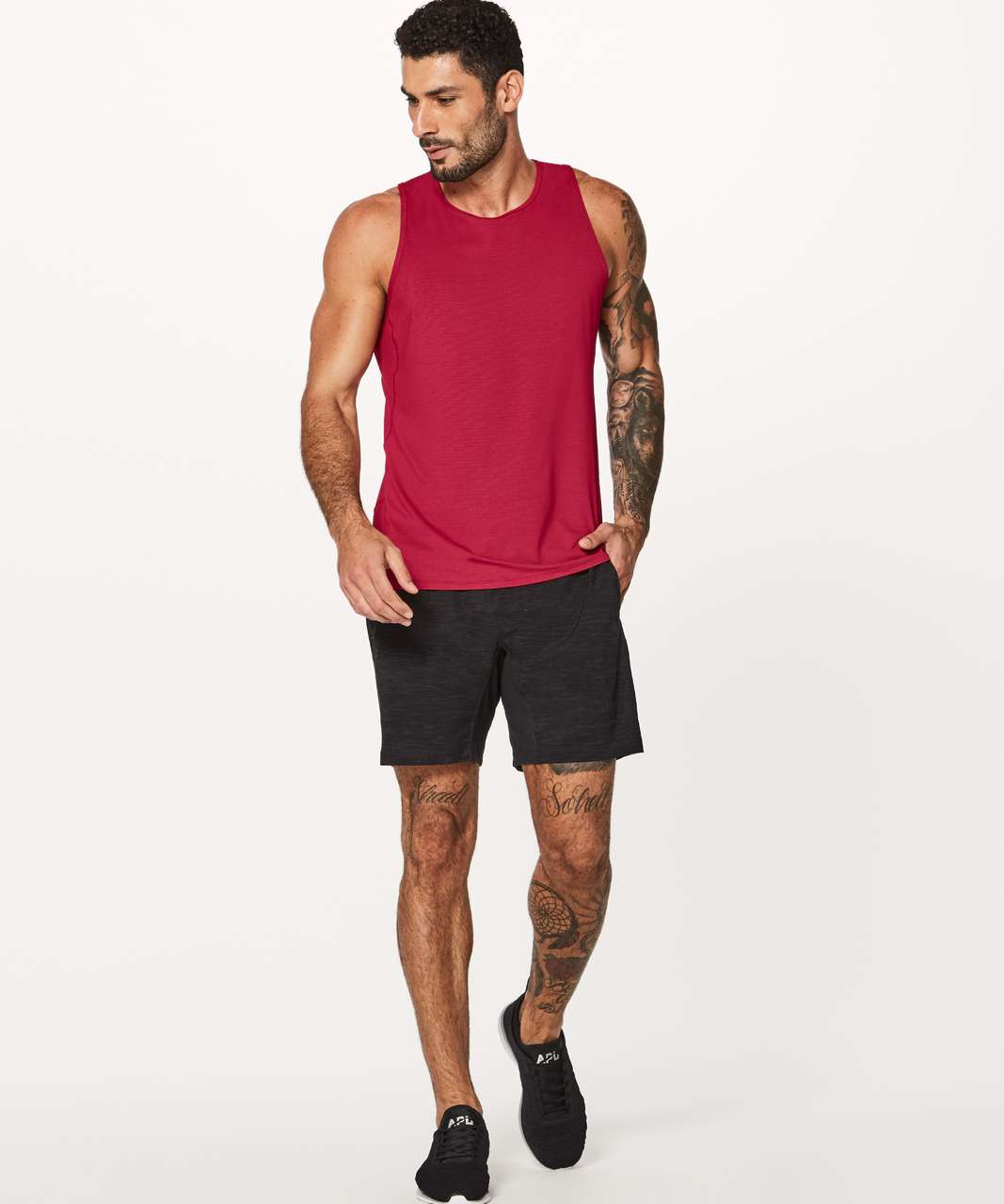 Lululemon Pack 'N Dash Tank - Game Day Red