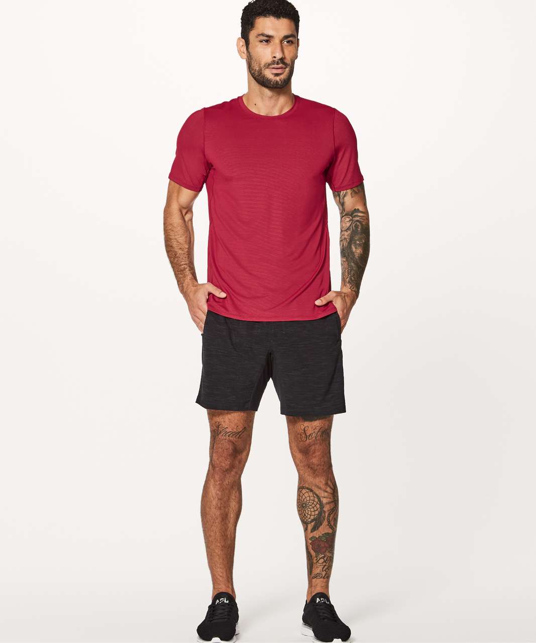 Lululemon Pack 'N Dash Short Sleeve - Game Day Red