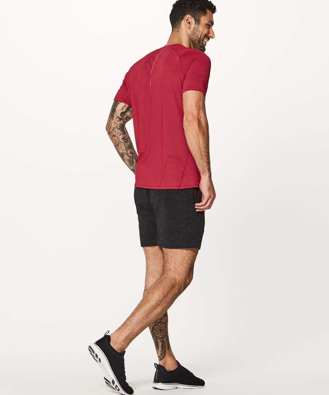 Lululemon Pack 'N Dash Short Sleeve - Game Day Red