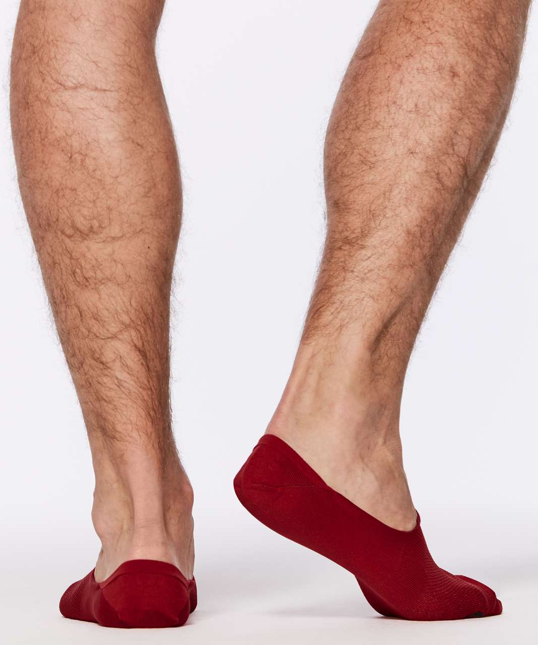 Lululemon No Sock Sock Silver - Varsity Red