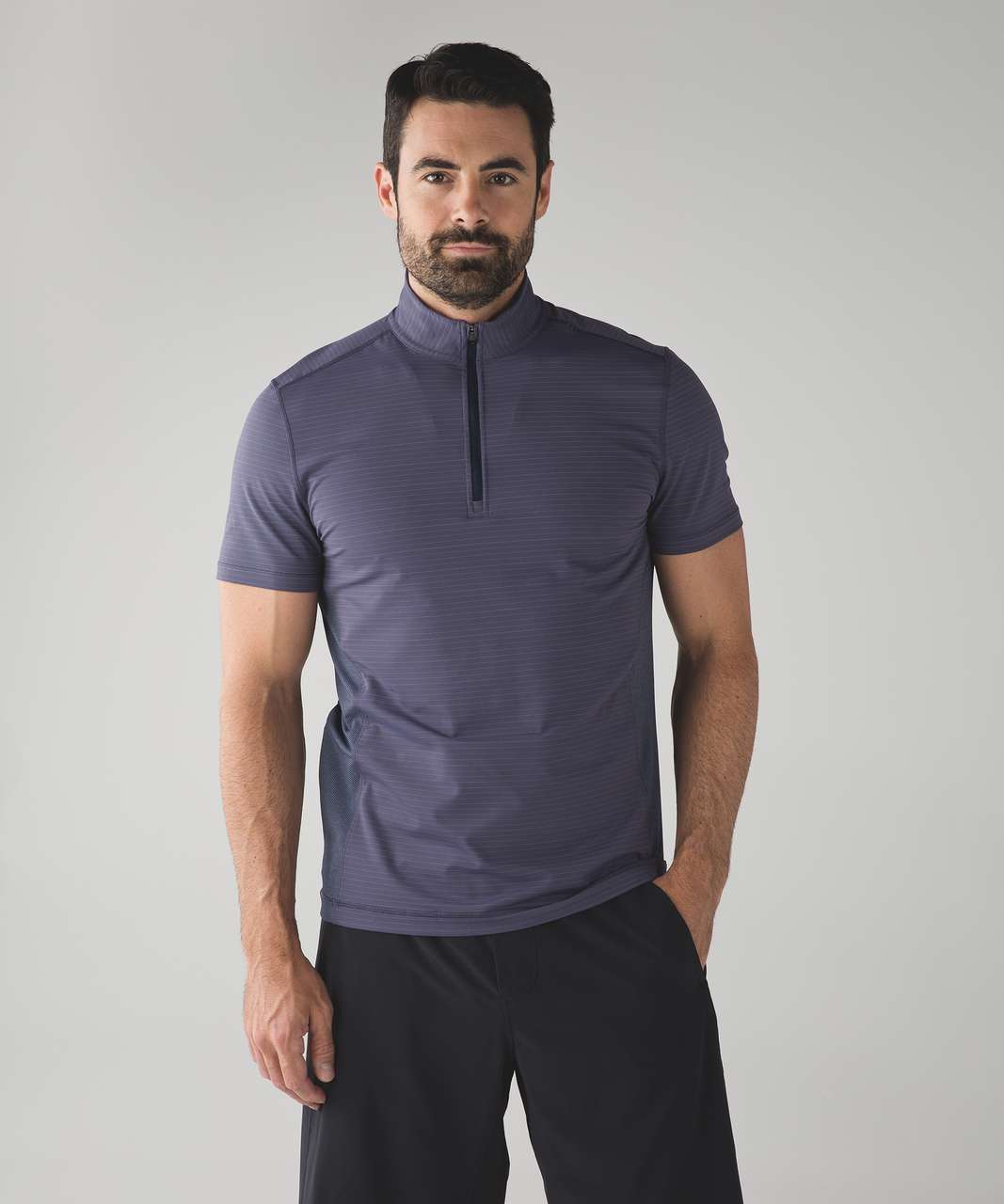 Lululemon All Terrain Short Sleeve - Nightfall / Deep Navy