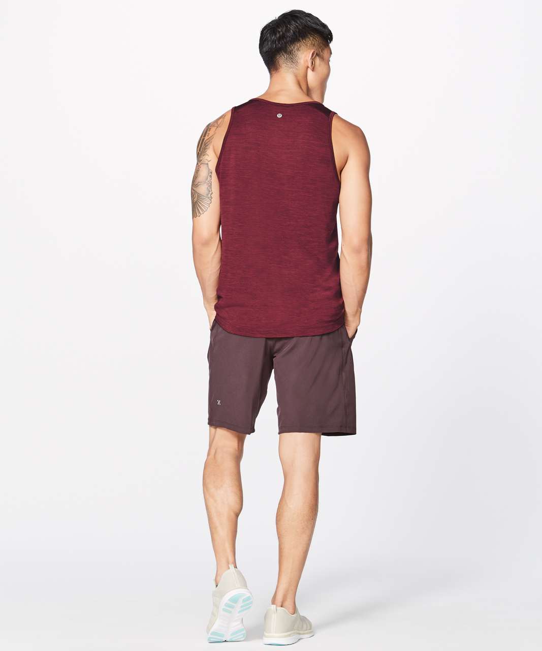 Lululemon Metal Vent Tech Tank - Caliente / Deep Rouge