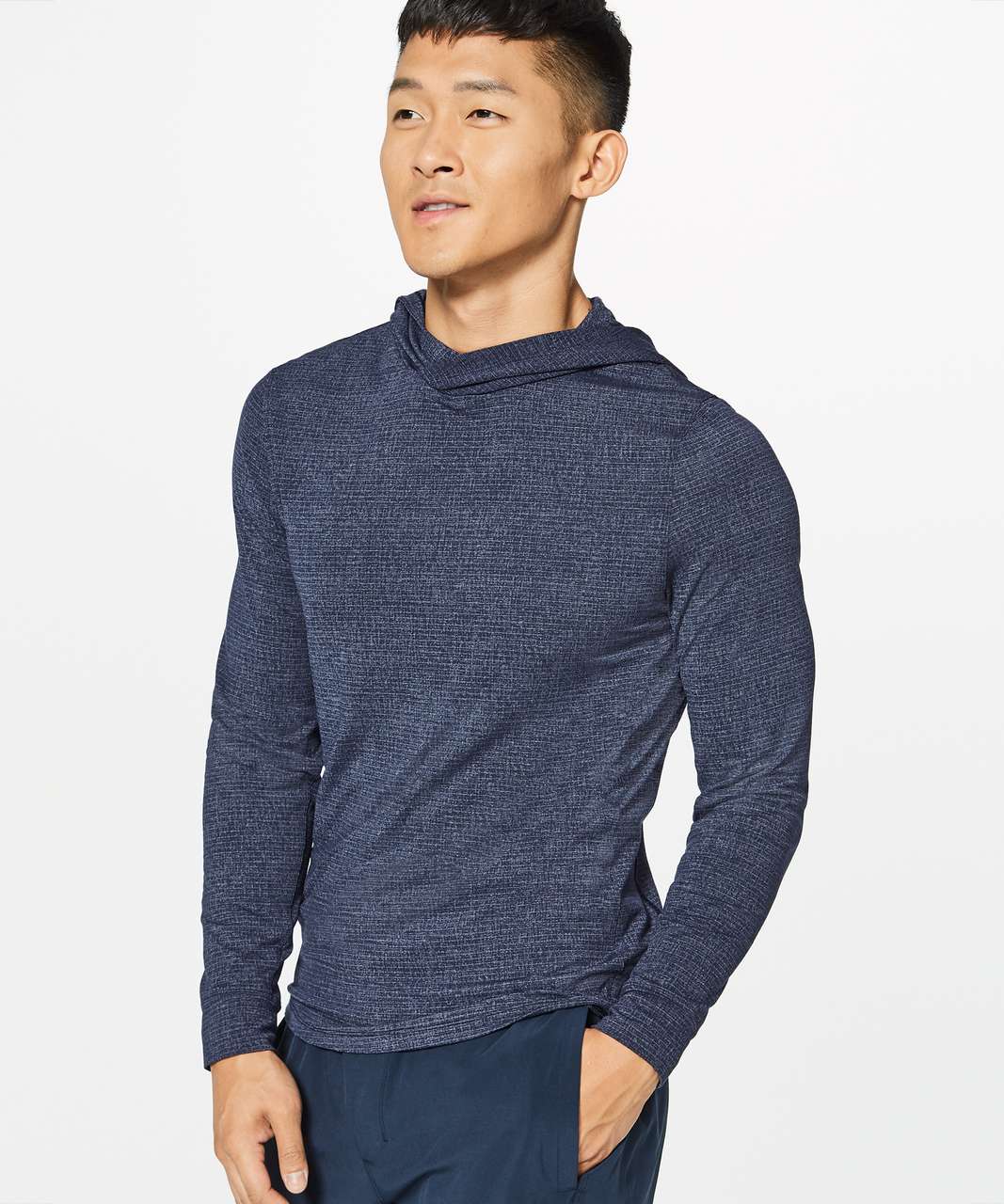 Lululemon Repetition Hoodie - Heathered Nautical Navy