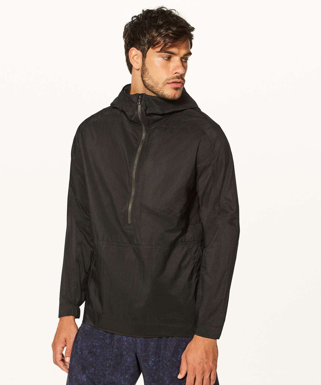 Lululemon Rain & Stow Jacket - Black - lulu fanatics