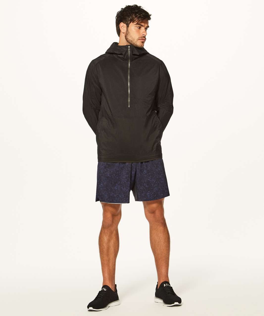 Lululemon Rain & Stow Jacket - Black - lulu fanatics