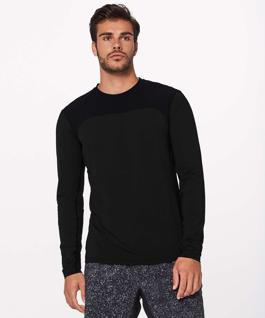 Lululemon License To Train Long Sleeve - Black (First Release)