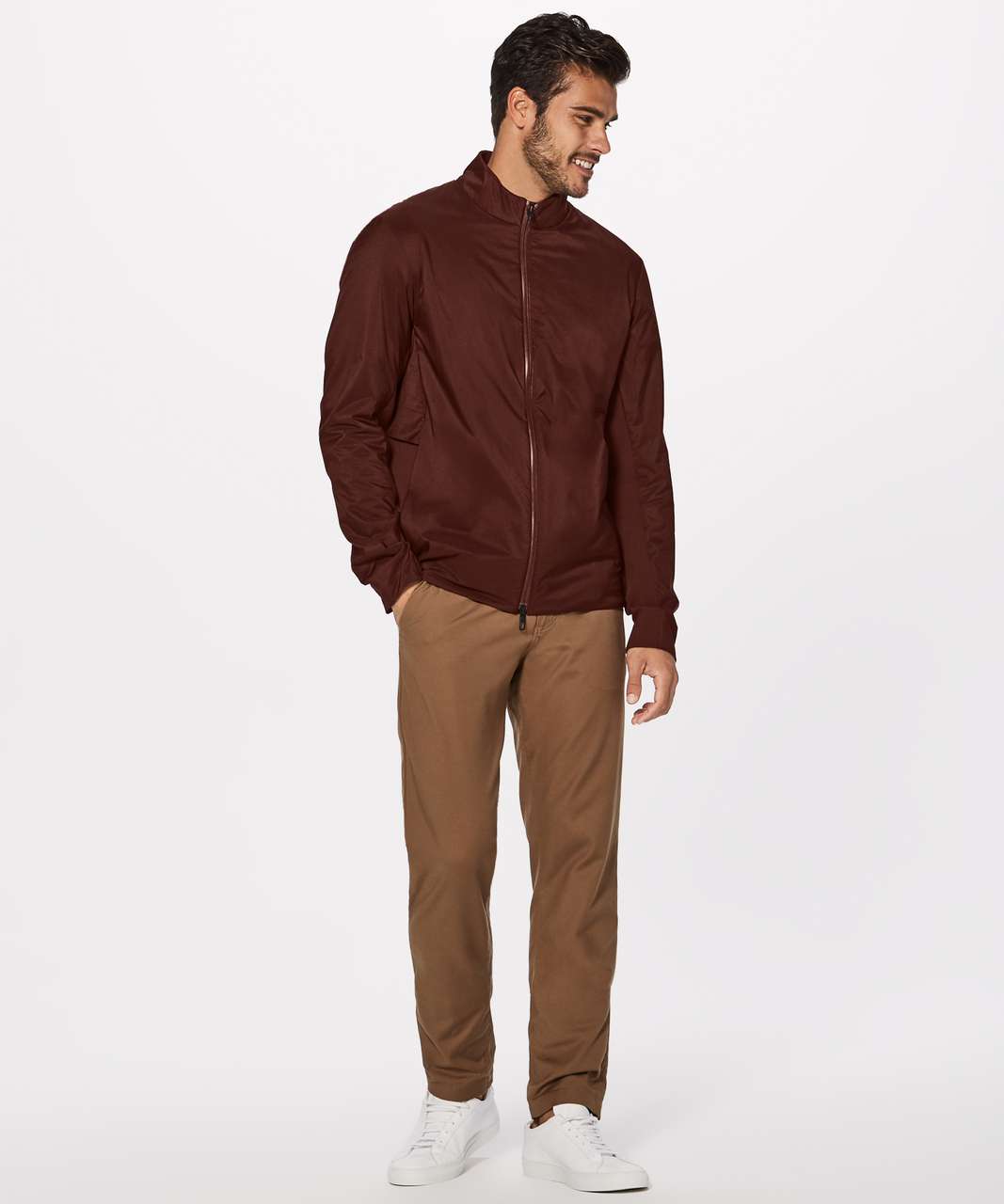 Lululemon Shell Stopper Bomber - Dark Cedar