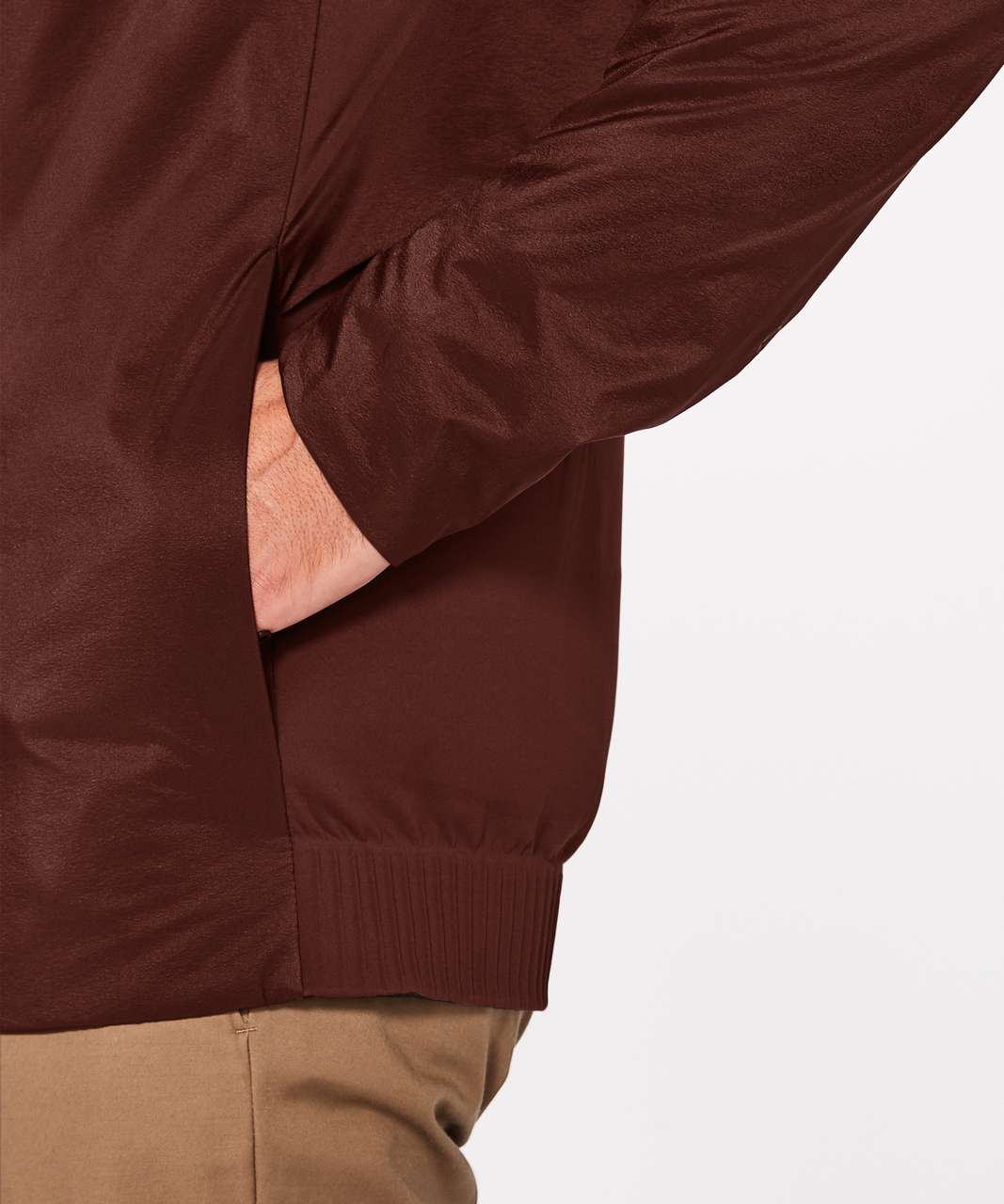 Lululemon Shell Stopper Bomber - Dark Cedar