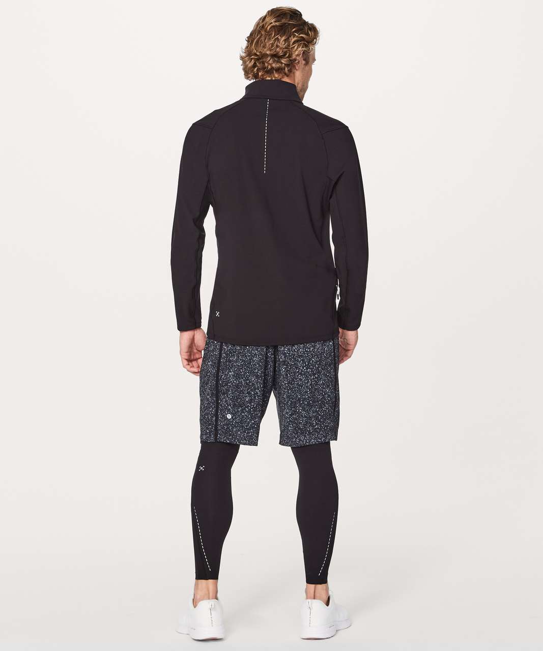 Lululemon Surge 1/2 Zip DWR - Black