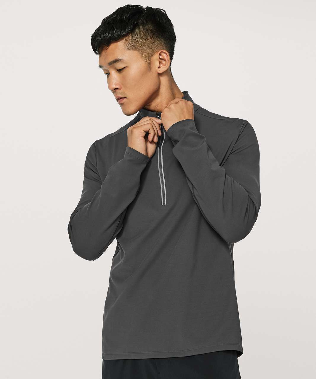 Lululemon Surge 1/2 Zip DWR - Melanite