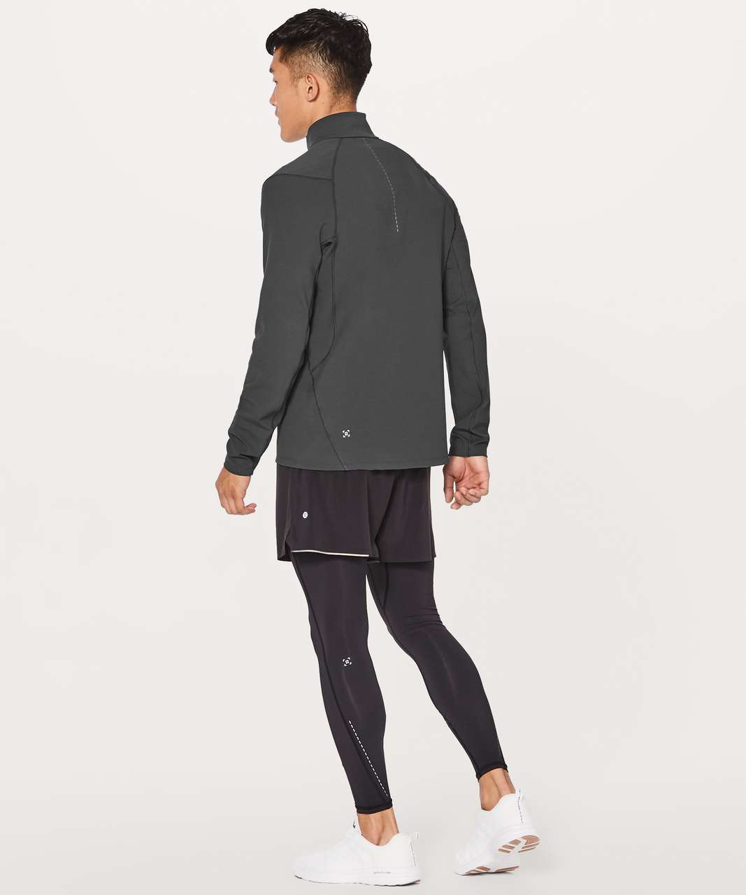 Lululemon Surge 1/2 Zip DWR - Melanite