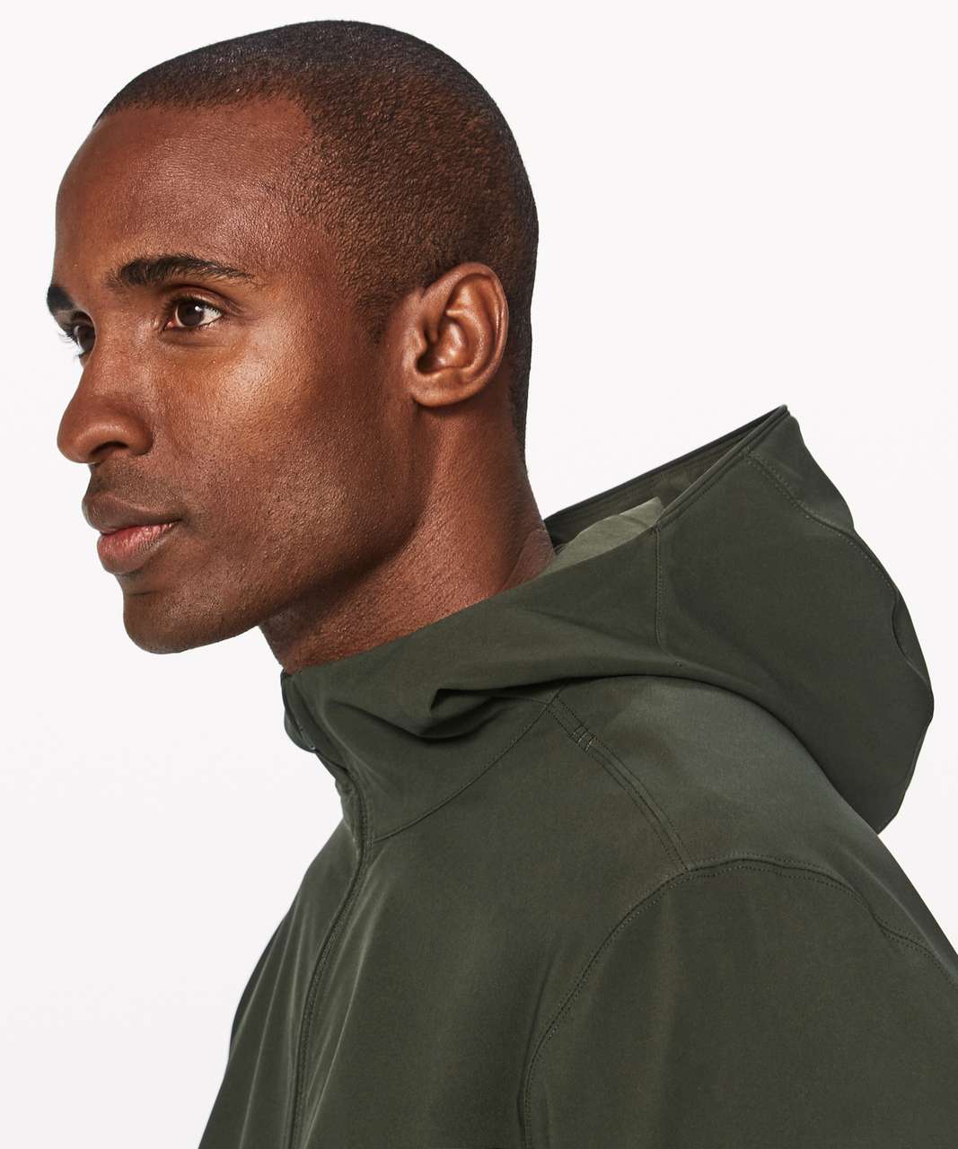 Lululemon Rise 'N Sweat Jacket - Dark Olive