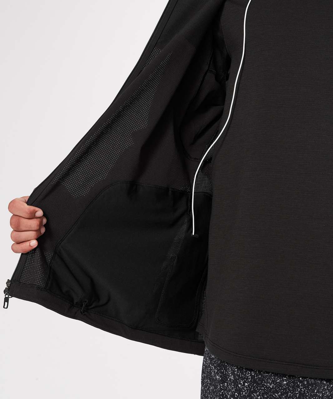 Lululemon Rise 'N Sweat Jacket - Black