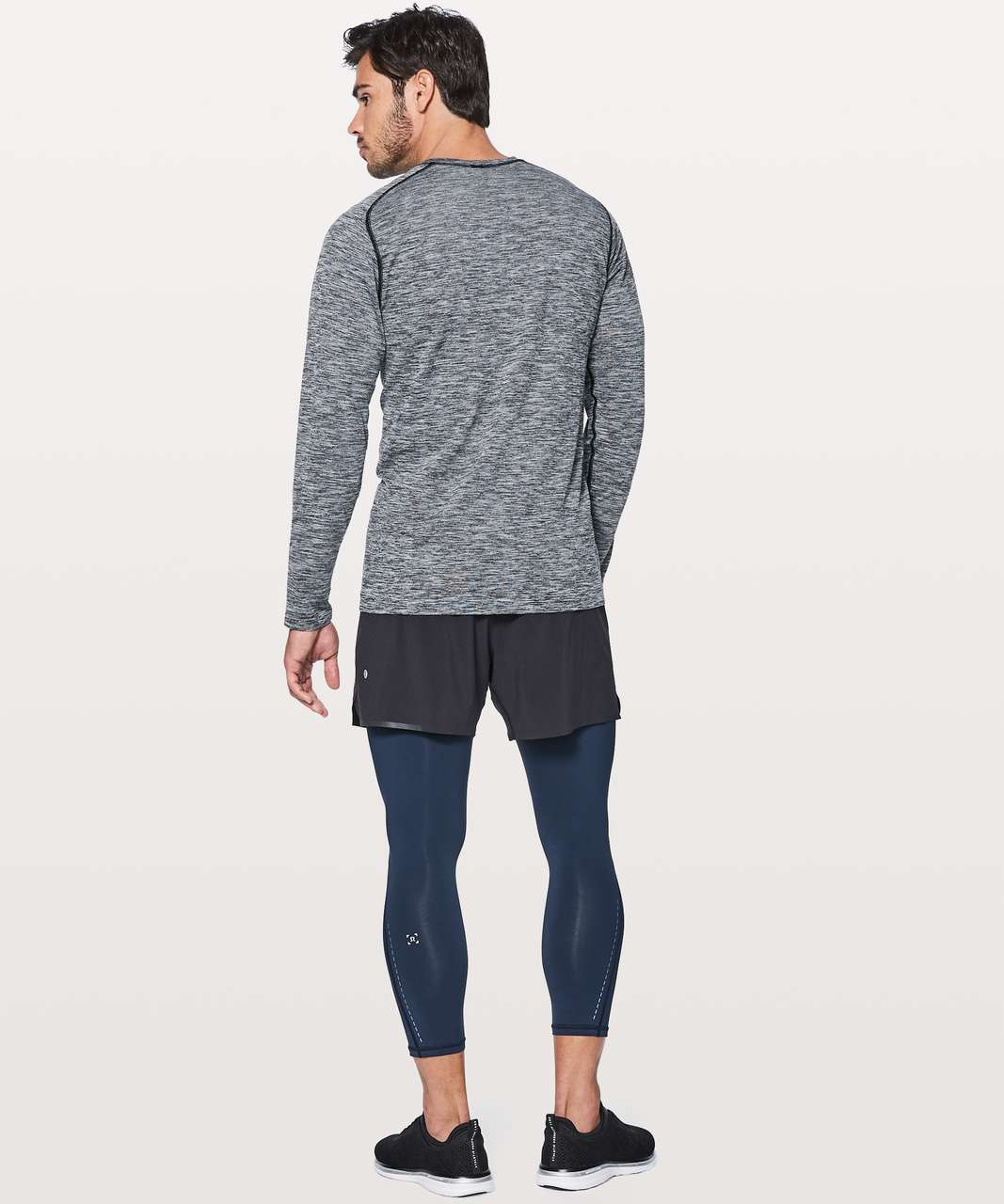 Lululemon Surge Light 3/4 Tight - Black - lulu fanatics