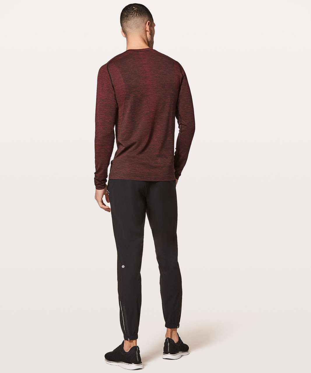 Lululemon Metal Vent Tech Long Sleeve - Caliente / Black