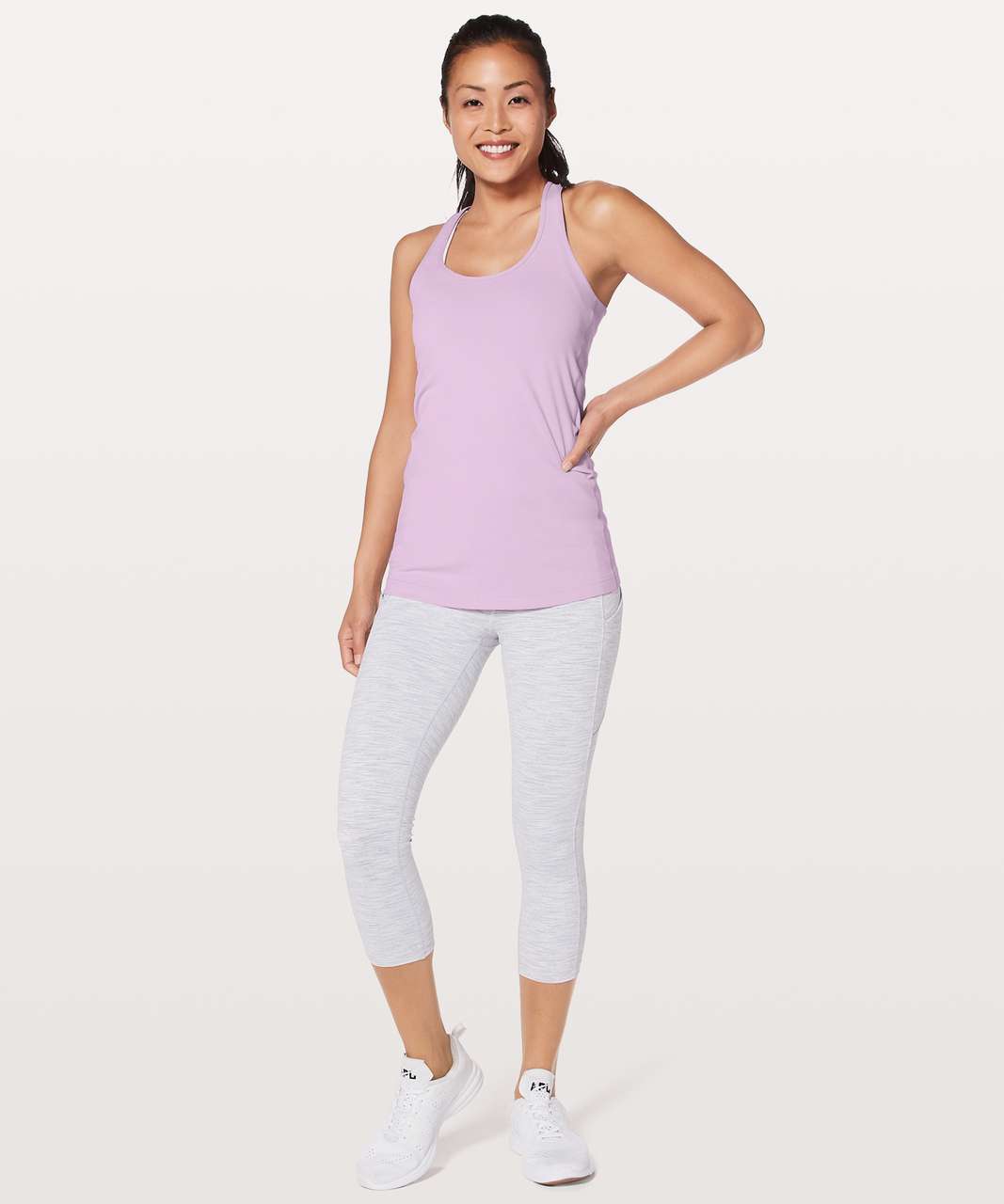 Lululemon Cool Racerback - Lilac Quartz