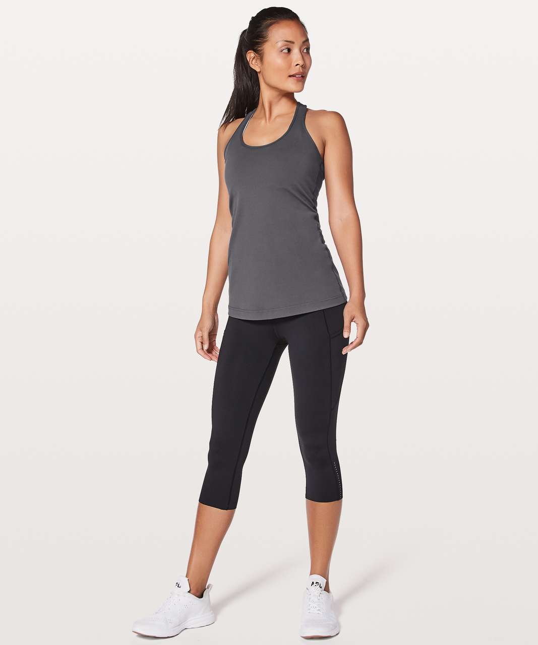 Lululemon Cool Racerback - Dark Shadow