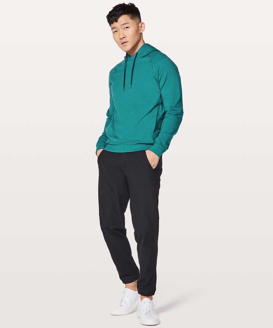 Lululemon City Sweat Pullover Hoodie - Heathered Laguna