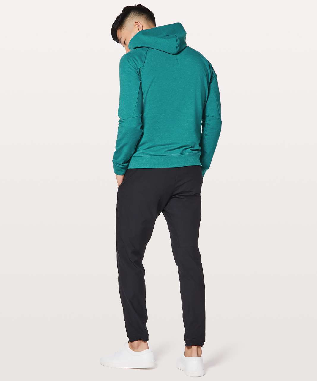 Lululemon City Sweat Pullover Hoodie - Heathered Laguna - lulu fanatics