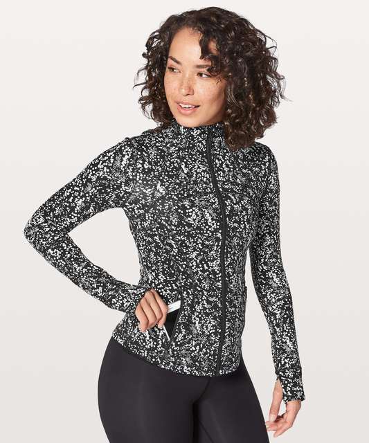 Lululemon Define Jacket - Heathered Herringbone Heathered Black White ...