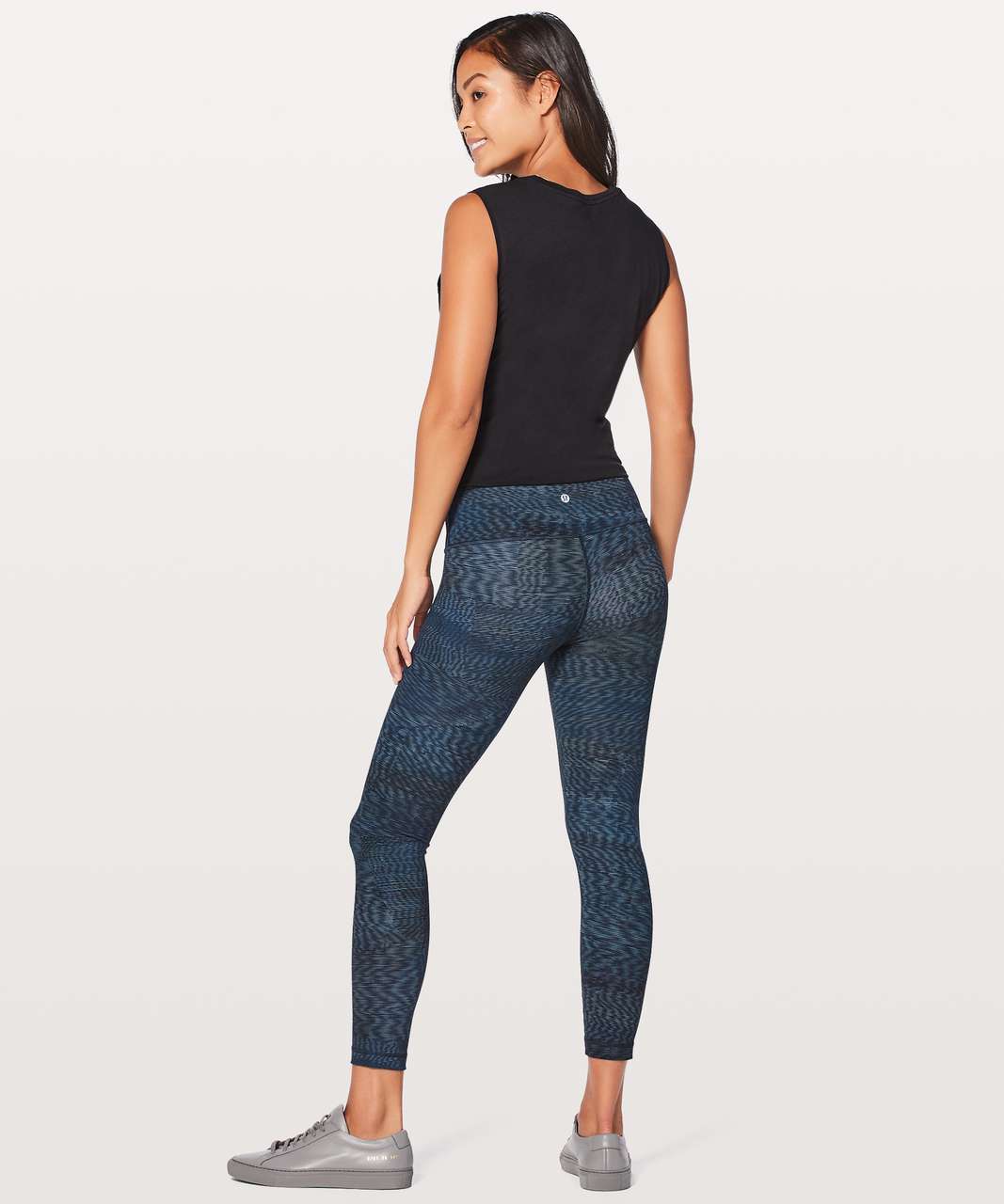 Lululemon Wunder Under Hi-Rise 7/8 Tight *Full-On Luxtreme 25" - Linear Flux Battleship Multi