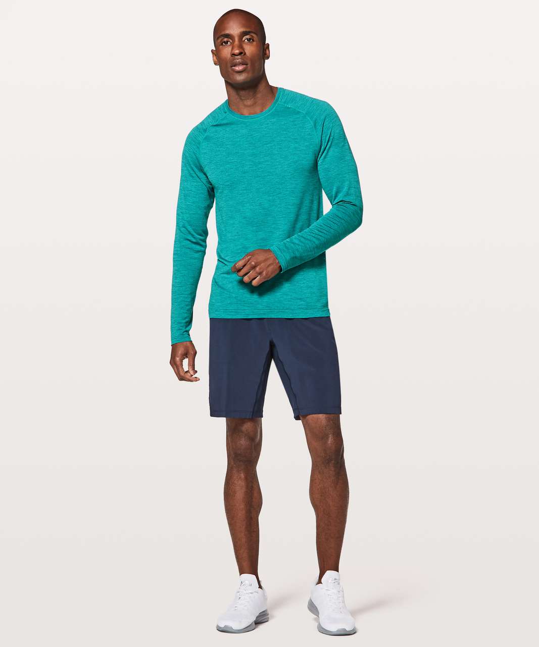 Lululemon Metal Vent Tech Surge Long Sleeve - Laguna / Spirit Green