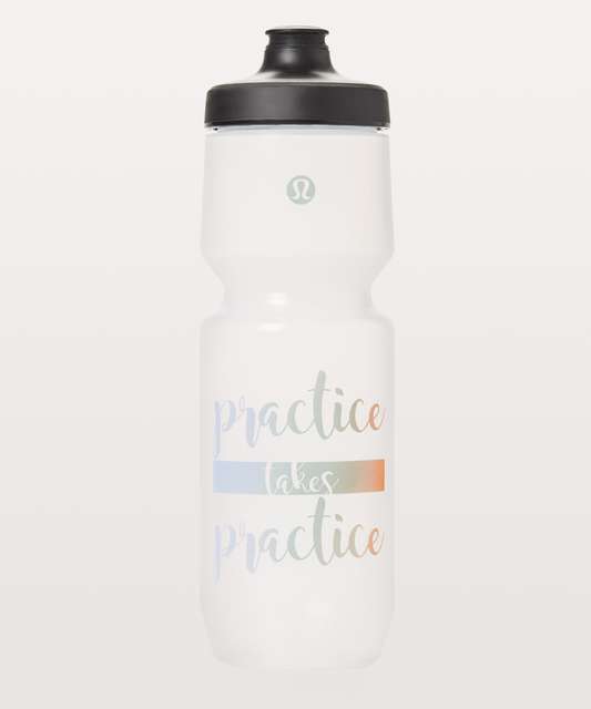 Lululemon Purist Cycling Water Bottle *26 oz - Purist Cortes Black - lulu  fanatics