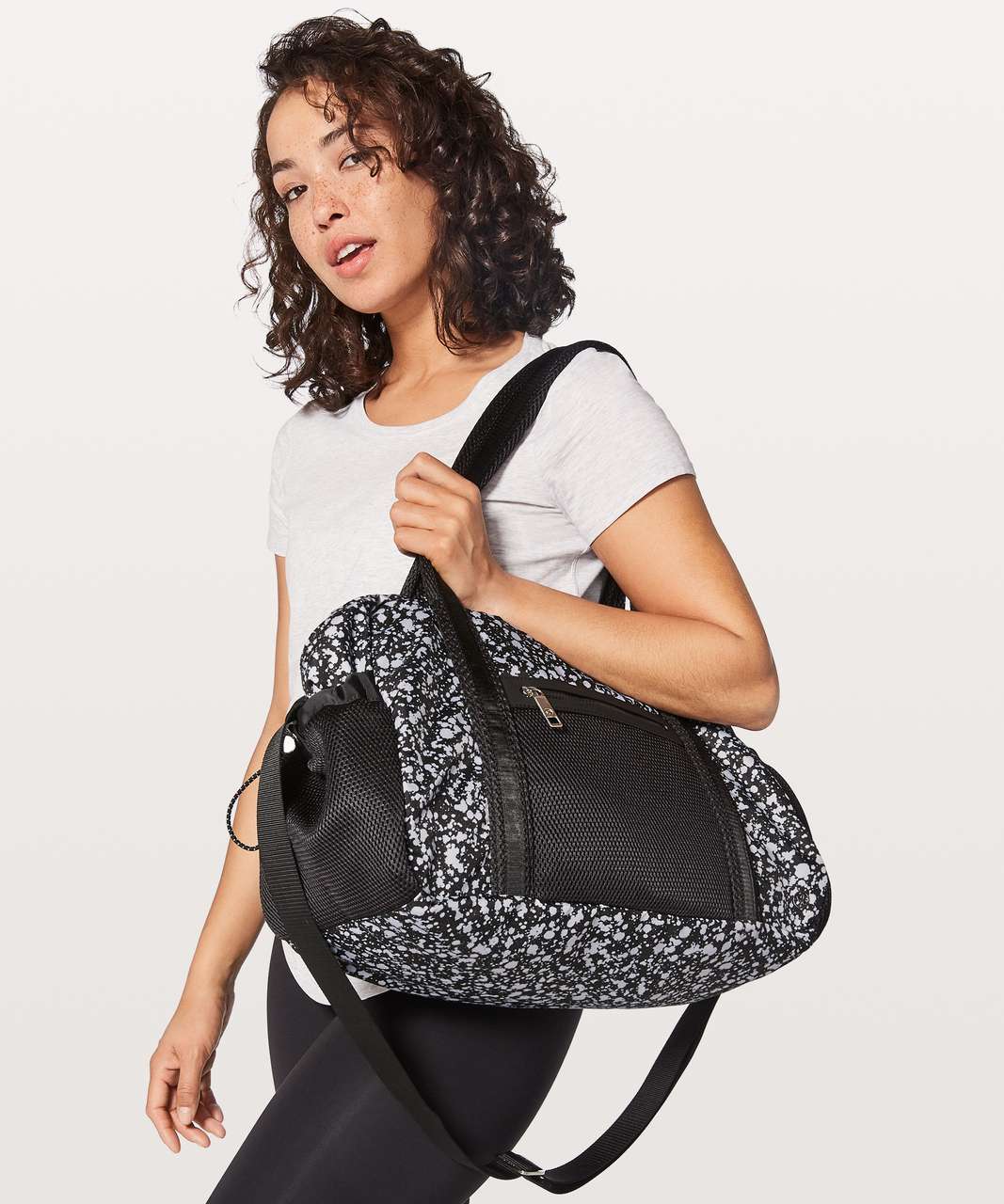 Lululemon Everywhere Duffel *27L - Bleached Starlight Black