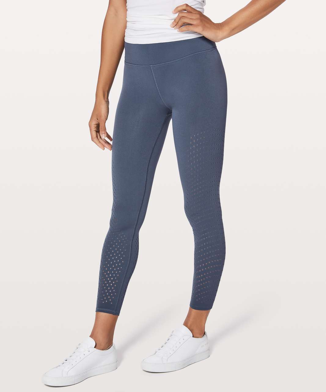 NEW LULULEMON Reveal Tight 25 Digi Rain Mesh 4 6 Lunar Rock