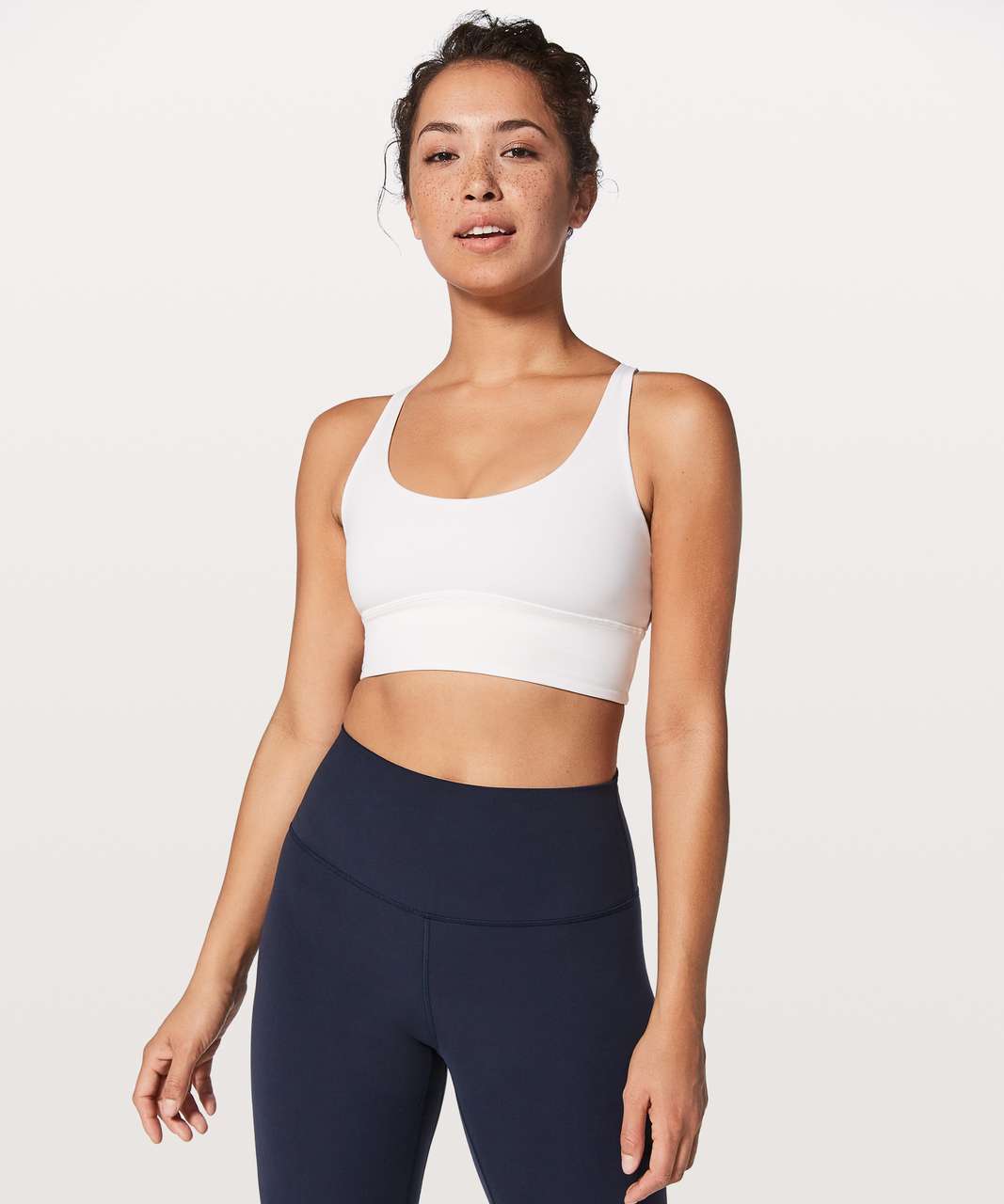 Lululemon Double Tap Bra II - White - lulu fanatics