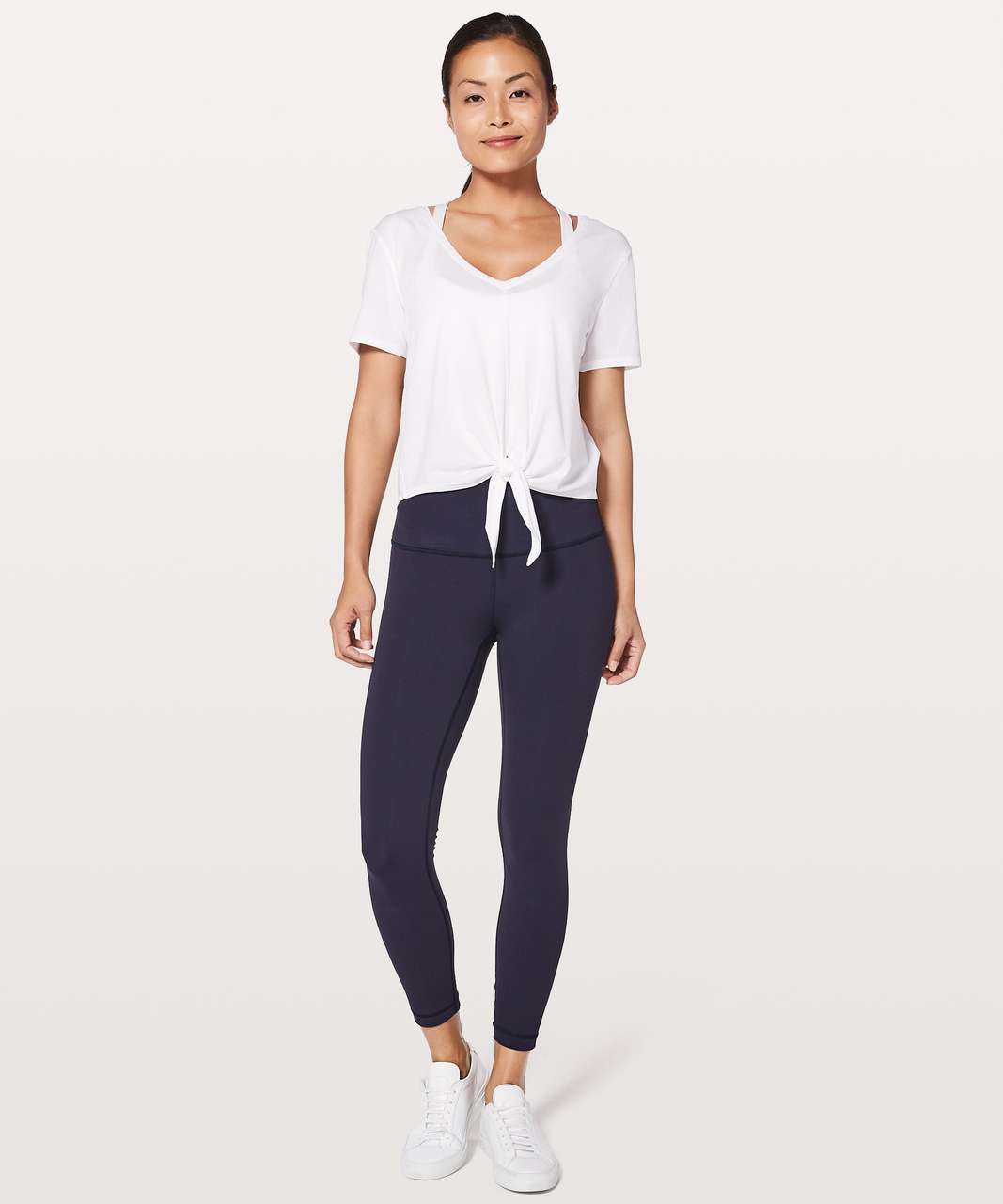 Lululemon Knot Gonna Fly Tee - White