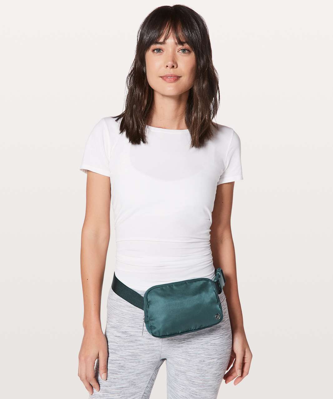 lululemon teal belt bag