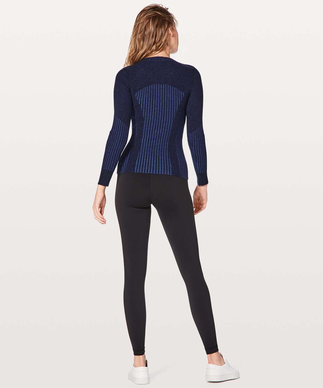 Lululemon Athletica Women's Feeling Balanced Merino Wool Sweater (Serene  Blue, 8) 