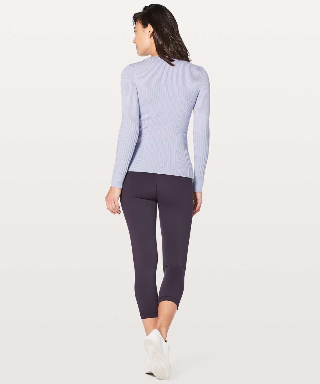 Lululemon Athletica Women's Feeling Balanced Merino Wool Sweater (Serene  Blue, 8) 