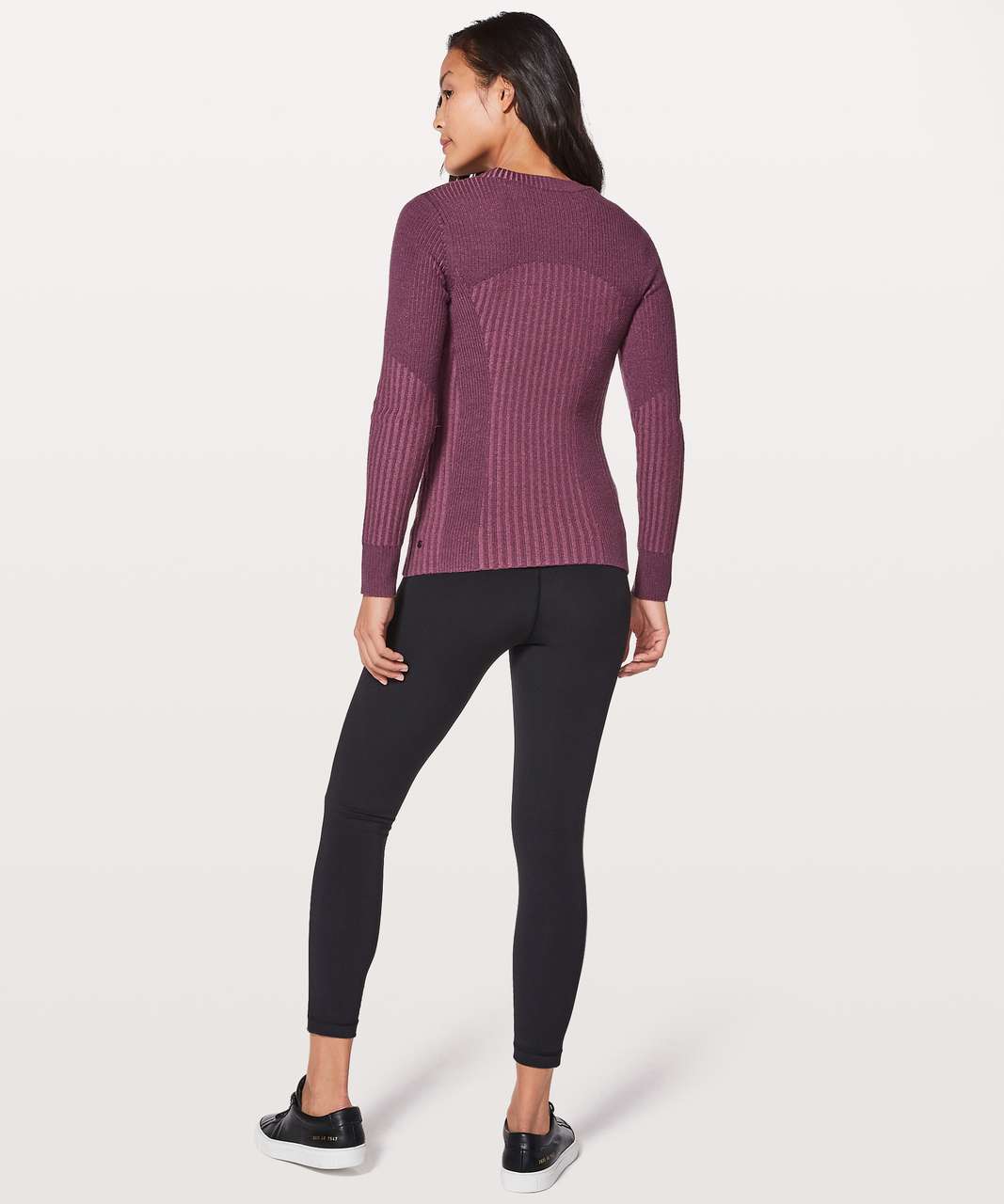 Lululemon Feeling Balanced Sweater - Redwood / So Merlot