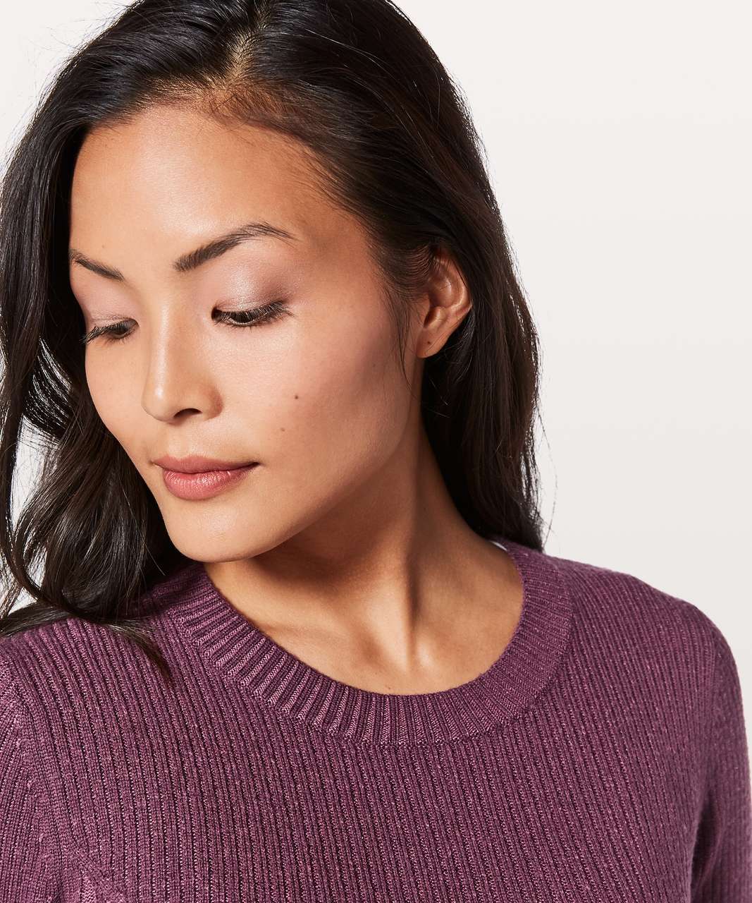 Lululemon Feeling Balanced Sweater - Redwood / So Merlot